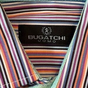 Bugatchi Multicolor Striped Shirt